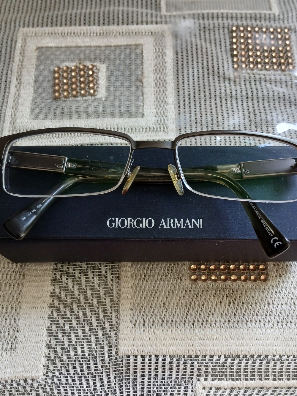 Authentic Giorgio Armani GA610 Eyeglasses Eyewear Made In Italy